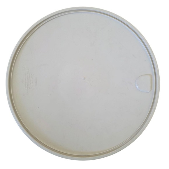 Longaberger Nesting Baskets Set of 2 Round Handwoven 2003 with Lids & Protectors - Picture 12 of 16